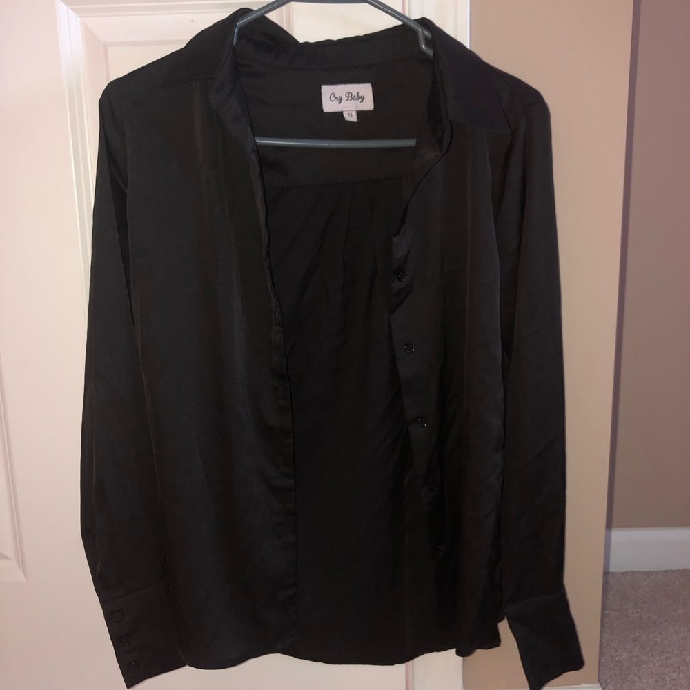 black blouse